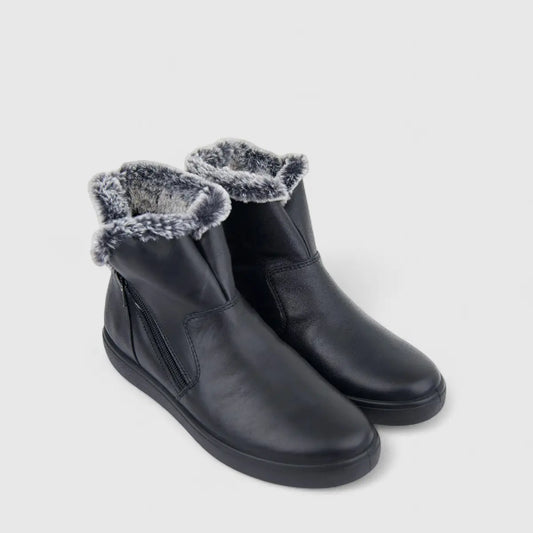 Hotter Ladies Comfort Ankle Boot Manor Black HB25