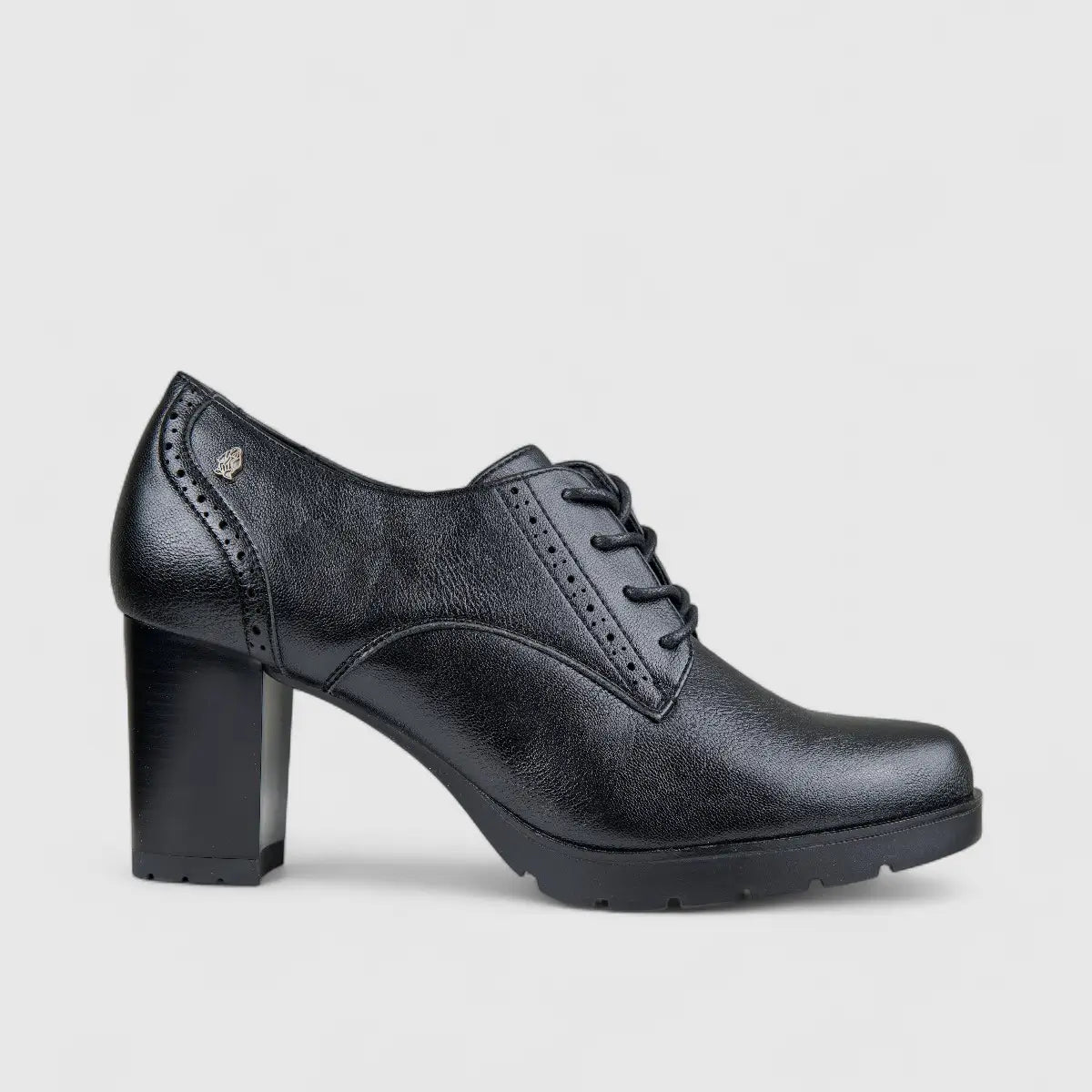Hush Puppies Soft Style Romea Lace Up Block Heel Shoe SSL01626