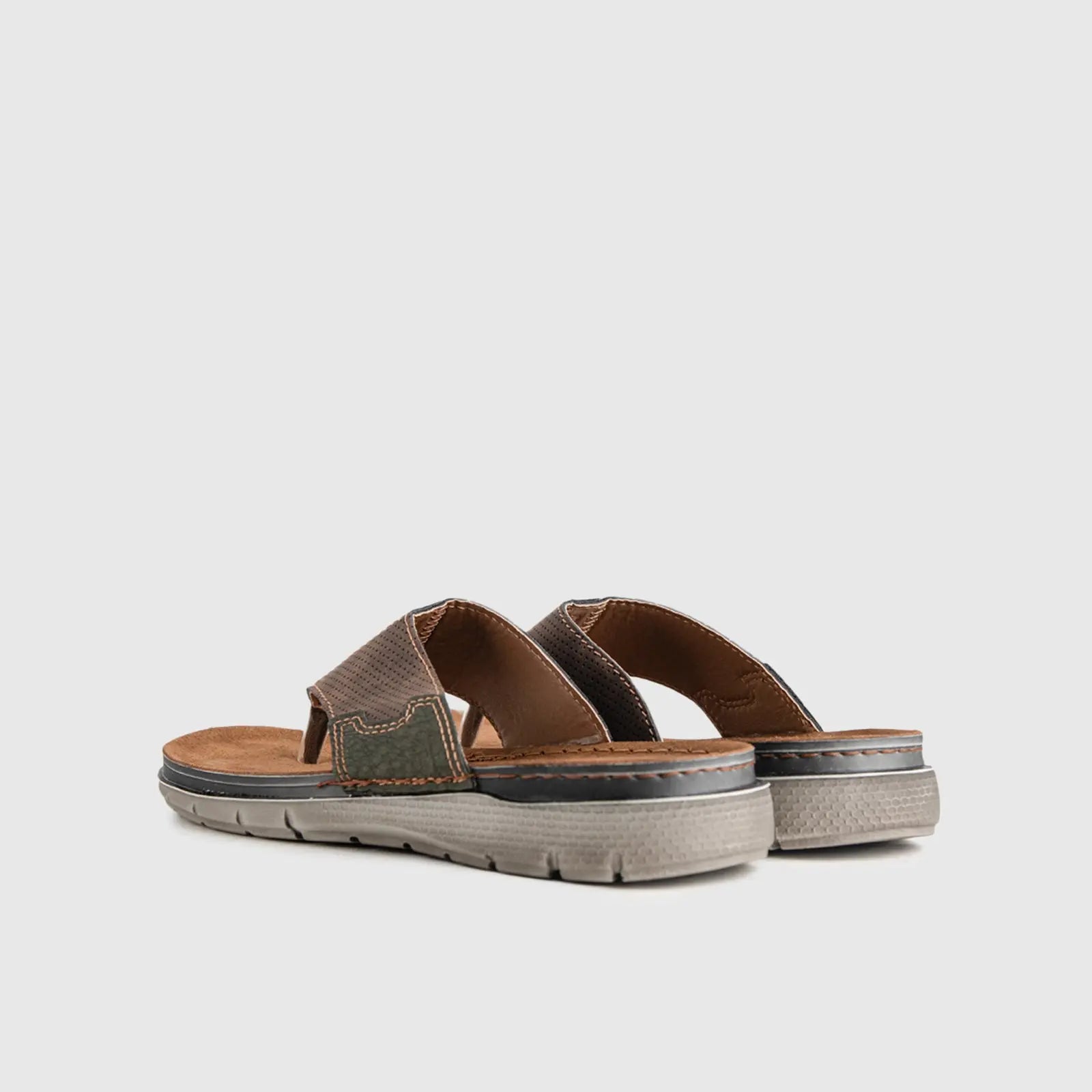 Mens Comfort Sandal VI008 Brown Sandals | familyshoecentre