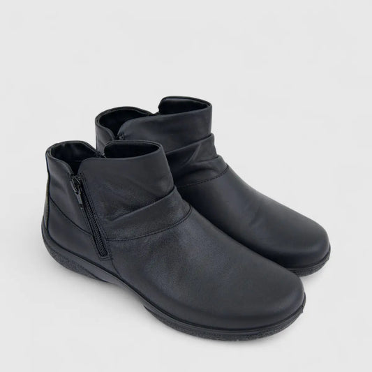 Hotter Ladies Comfort Ankle Boot Murmur Black HB30