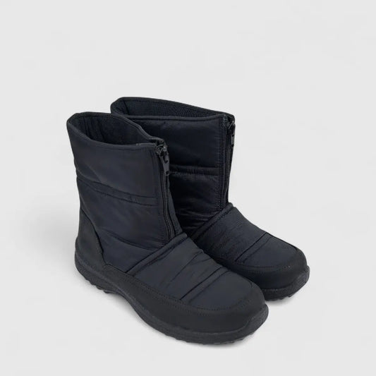 Hotter Ladies Comfort Ankle Boot Traction Waterproof Black HB24