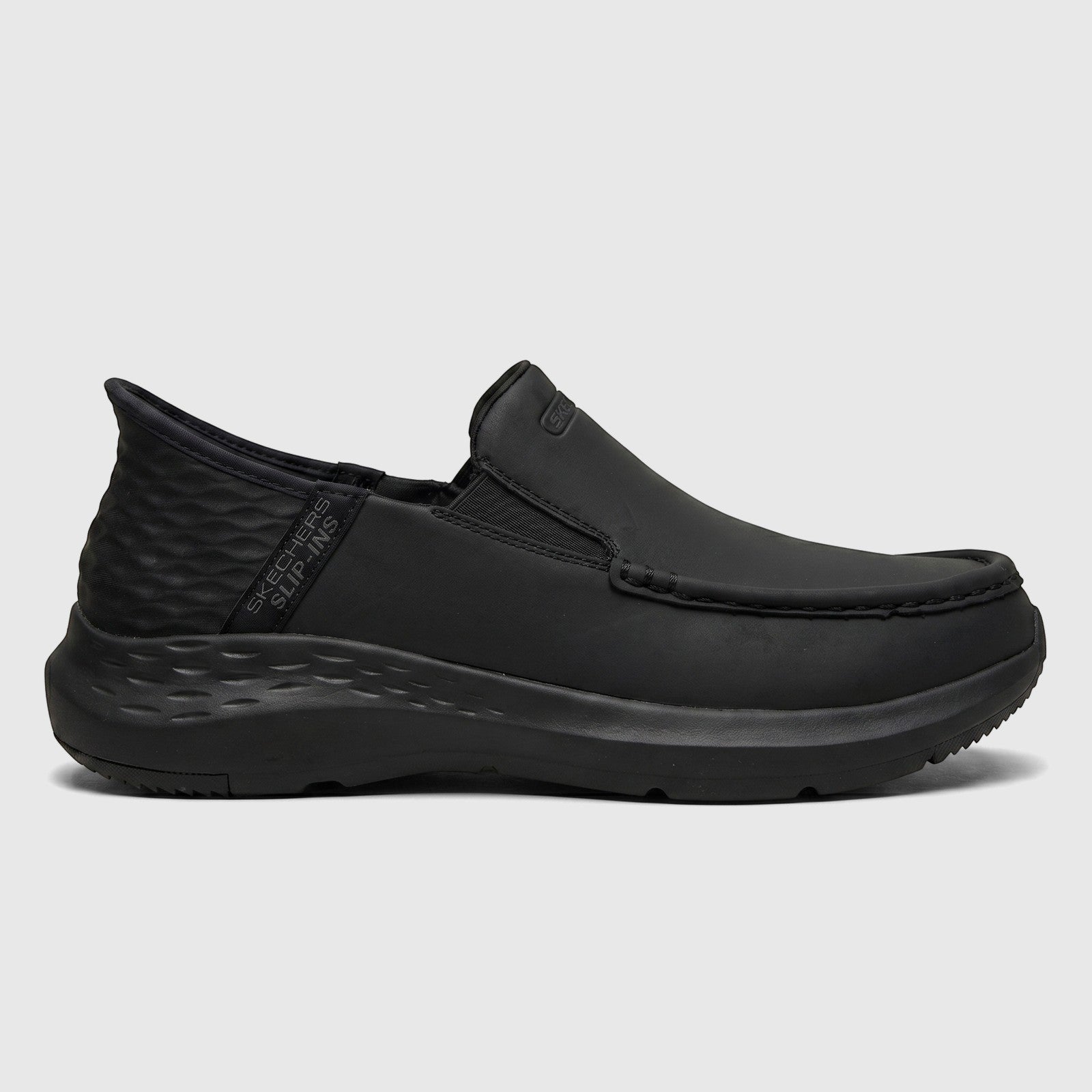 Skechers Men's Comfort Casual Slip Ins Parson 204866 Black SM165