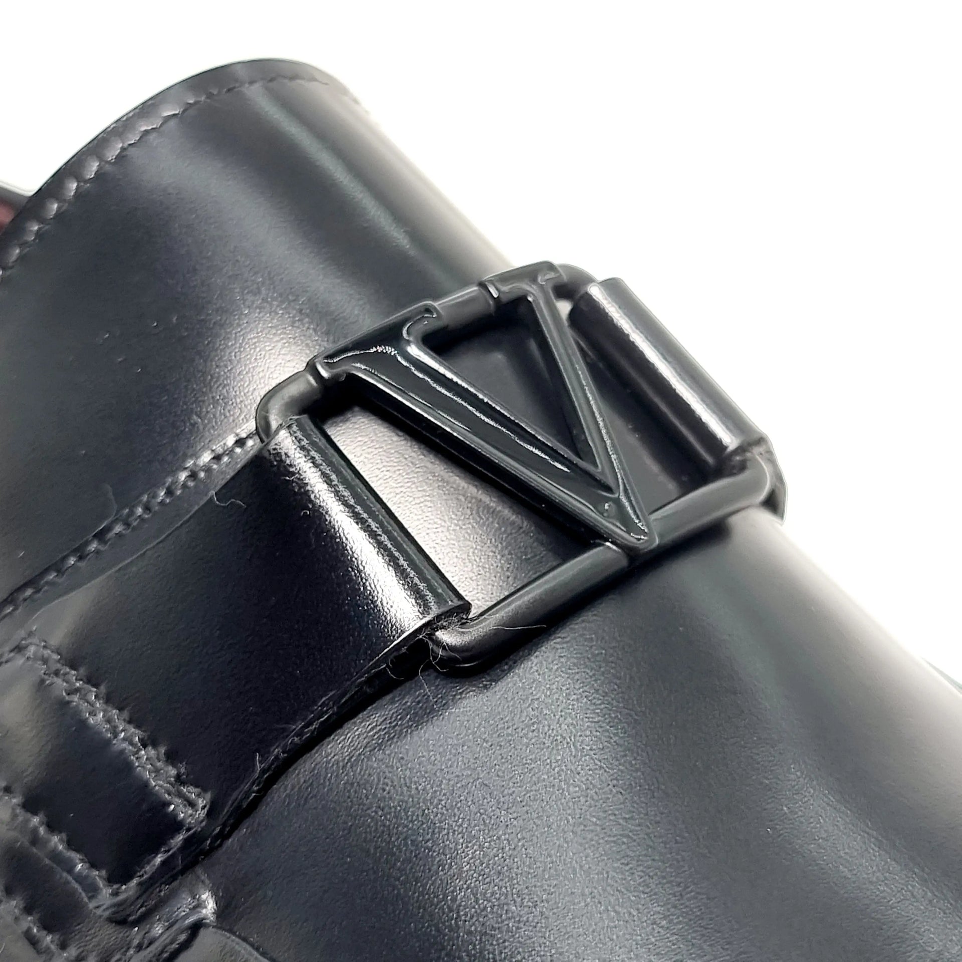 VALENTINO 19650 BLACK SLIP ON Loafers | familyshoecentre