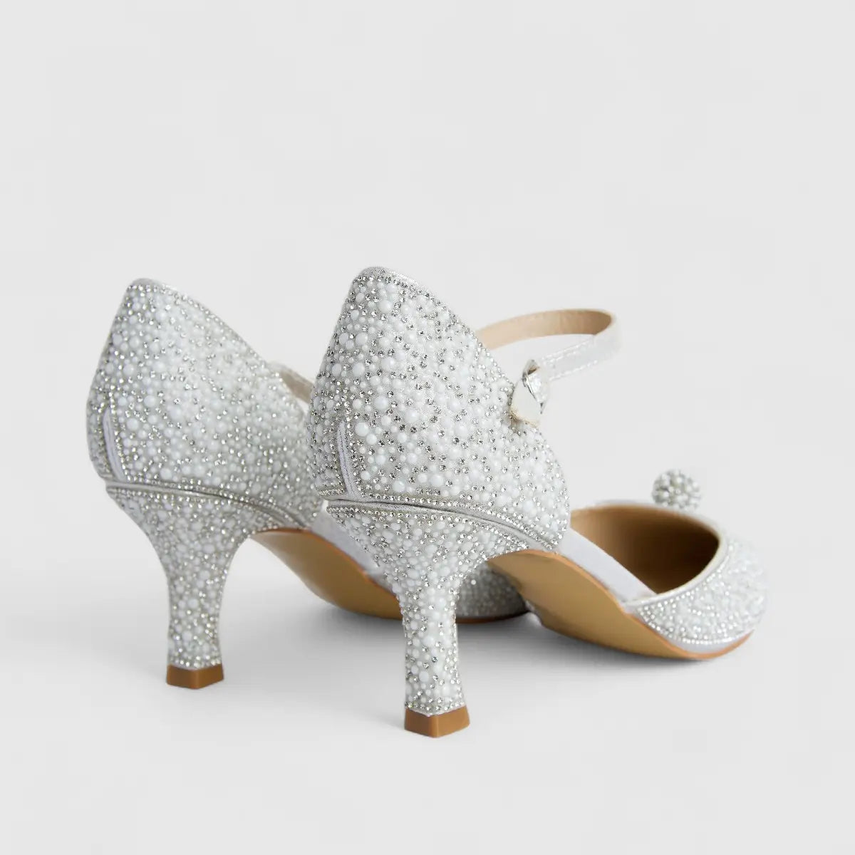 Bulbul Ladies Evening Court Silver HAR062