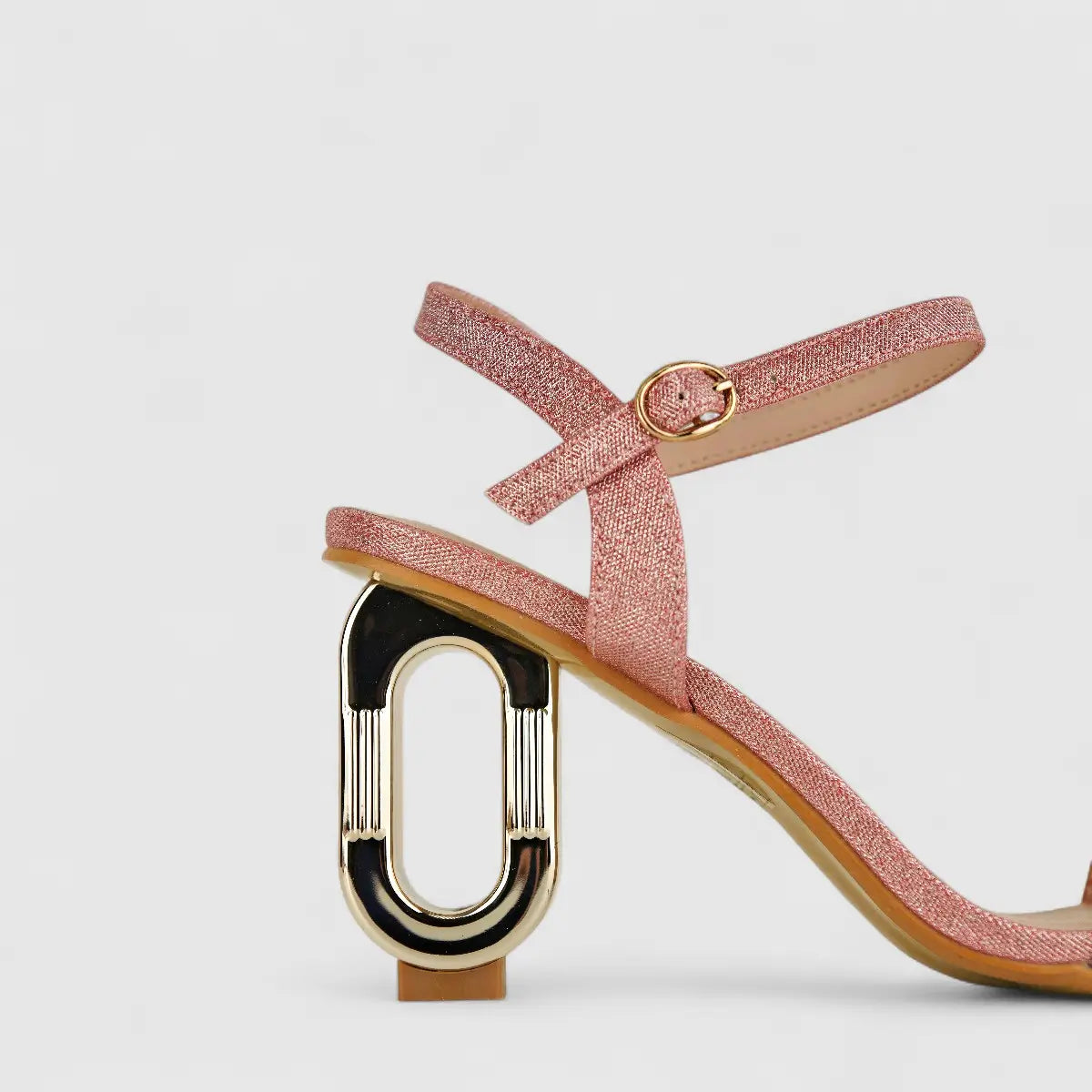 Bulbul Ladies Evening Sandal HAR047 Pink