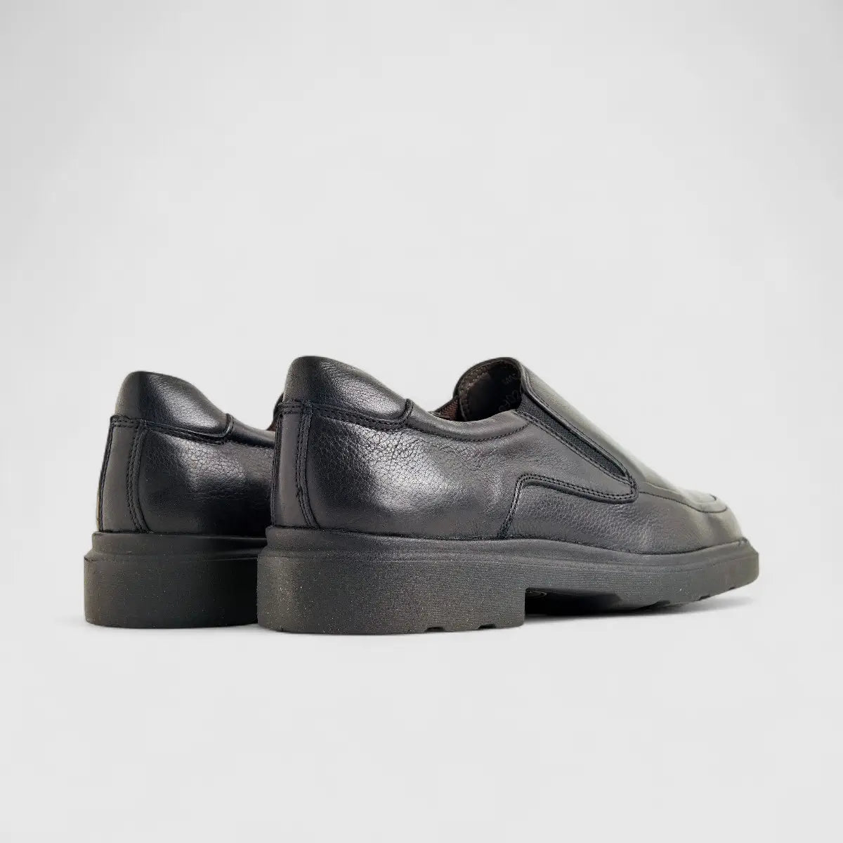 Anatomic Leather Comfort Slip On Black 898902 AN139 Slip-ons | familyshoecentre