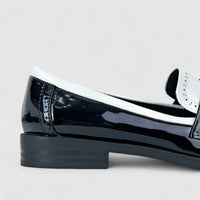Bulbul Ladies Casual Moc LU016 Black And White