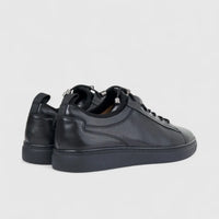 Formales Men's Leather Sneaker FY266004 Black FD14