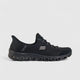 Skechers Ladies Comfort Slip In Sneaker Glide Step 104547 Black SW73