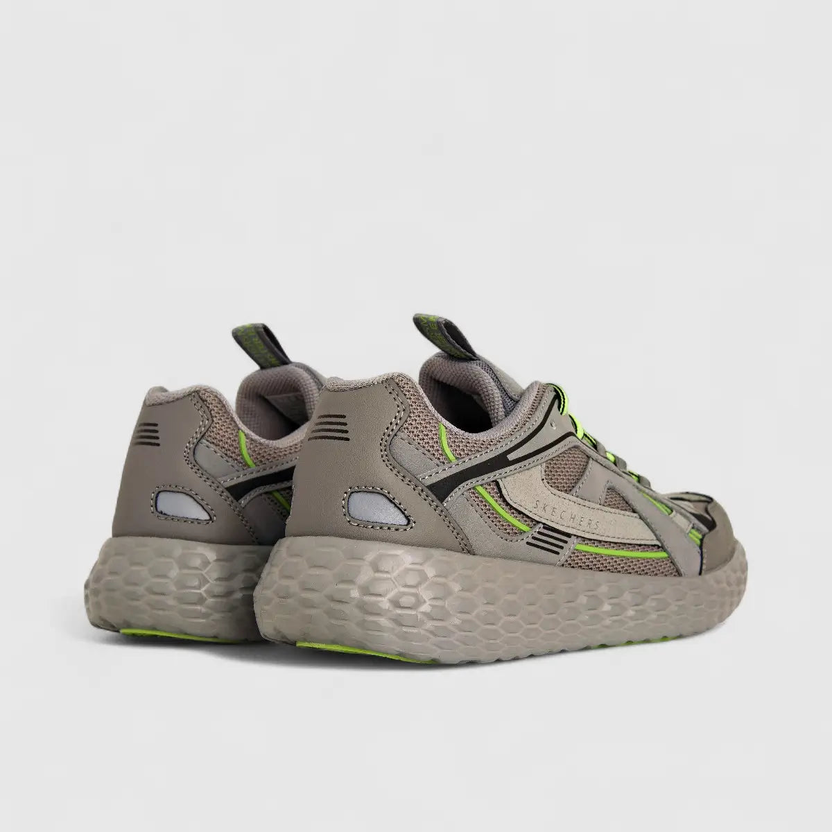 Skechers Men's Comfort Sneaker Monster Emperor 237141 Grey SM123