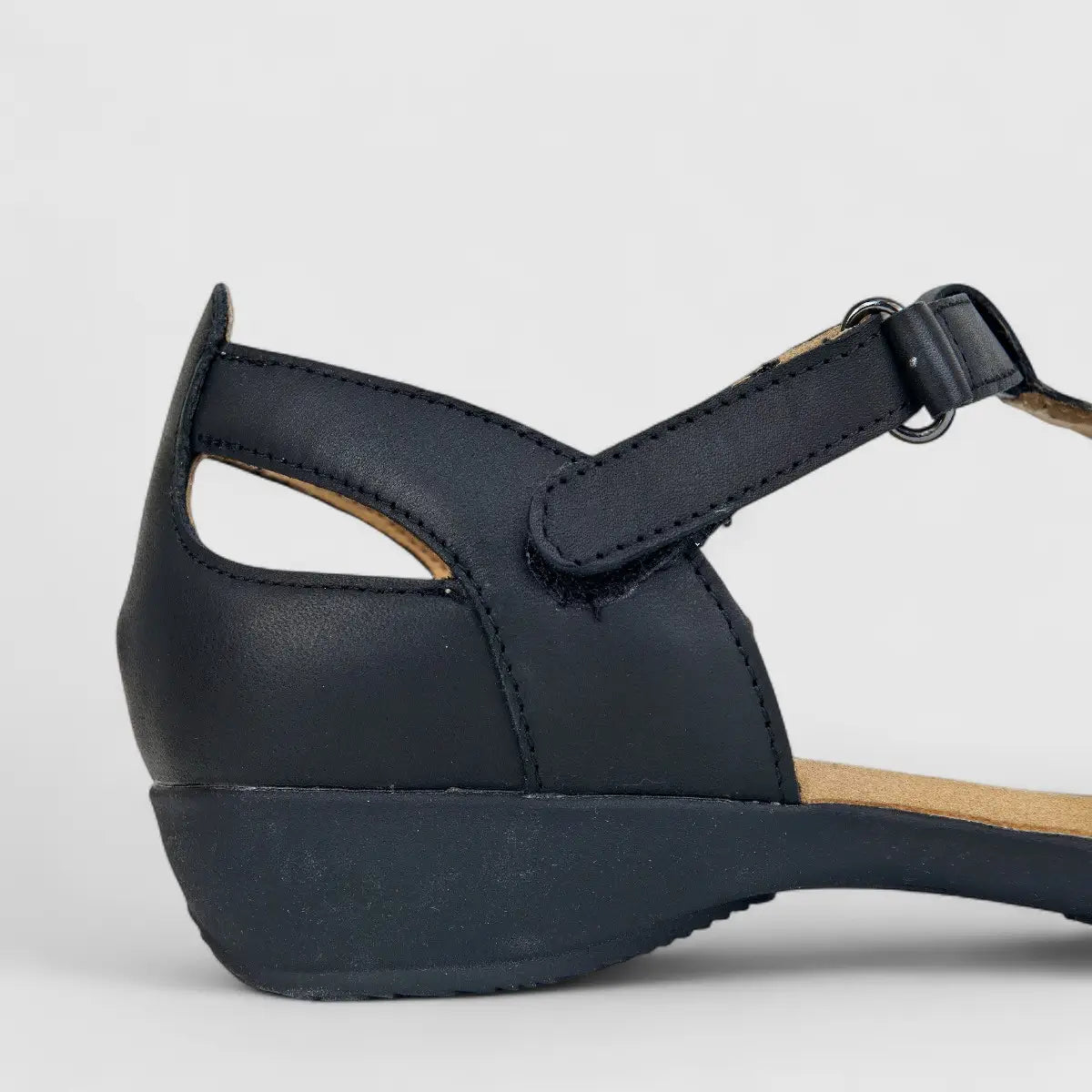 Hotter Ladies Comfort Sandal Solei Black HT75