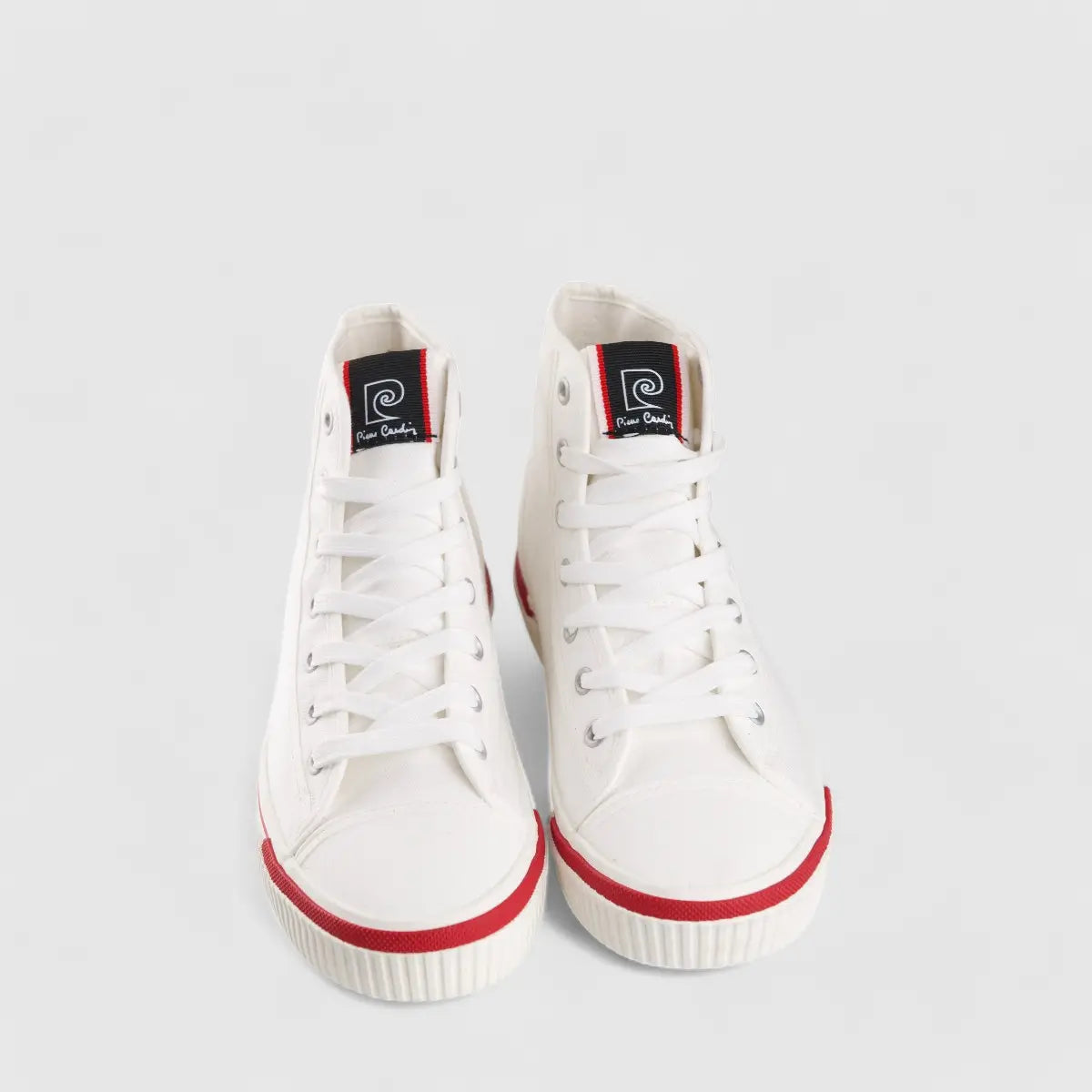 PC Casual Hi Top Sneaker White 00694 Sneakers | familyshoecentre