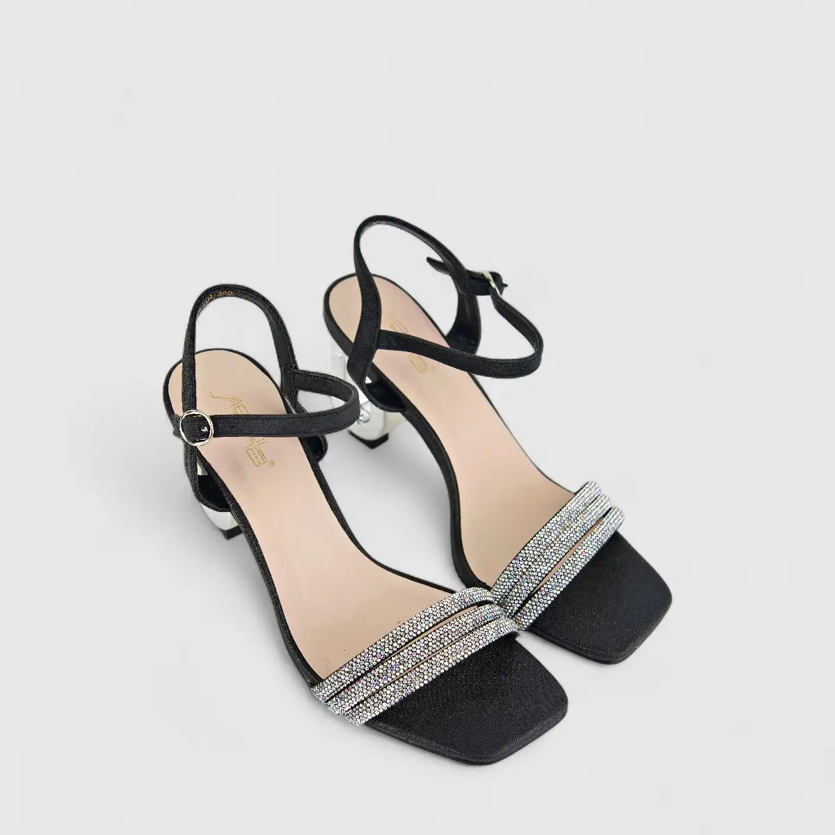 Bulbul Ladies Evening Sandal HAR047 Black