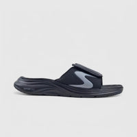 Skechers Mens Vapor Foam Slide Sandal Black 232993 Sandals | familyshoecentre
