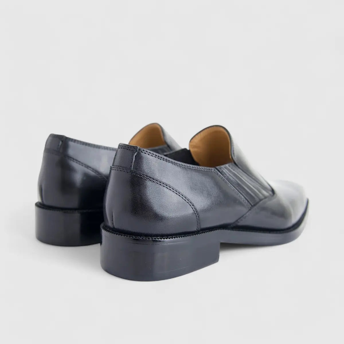 Formales Men's Leather Slip On AE5282-5322 Black EL120