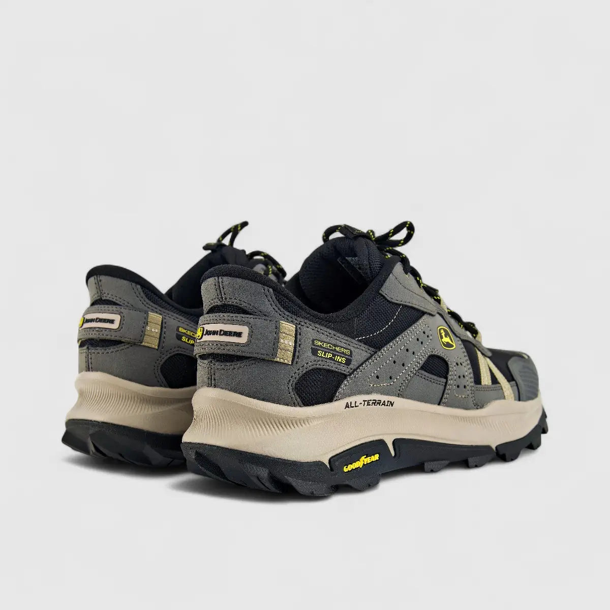 John Deere By Skechers Men's Sneaker Equalizer 5.0 Trail  256009 Charcoal Black SM99