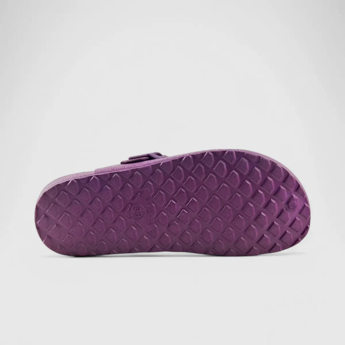 Soft Style By Hush Puppies Desi Fur Slippers Purple 01280 Slip-ons | familyshoecentre