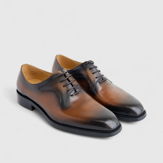 Formales Men's Leather Lace Up AE5308-839 Brown EL141