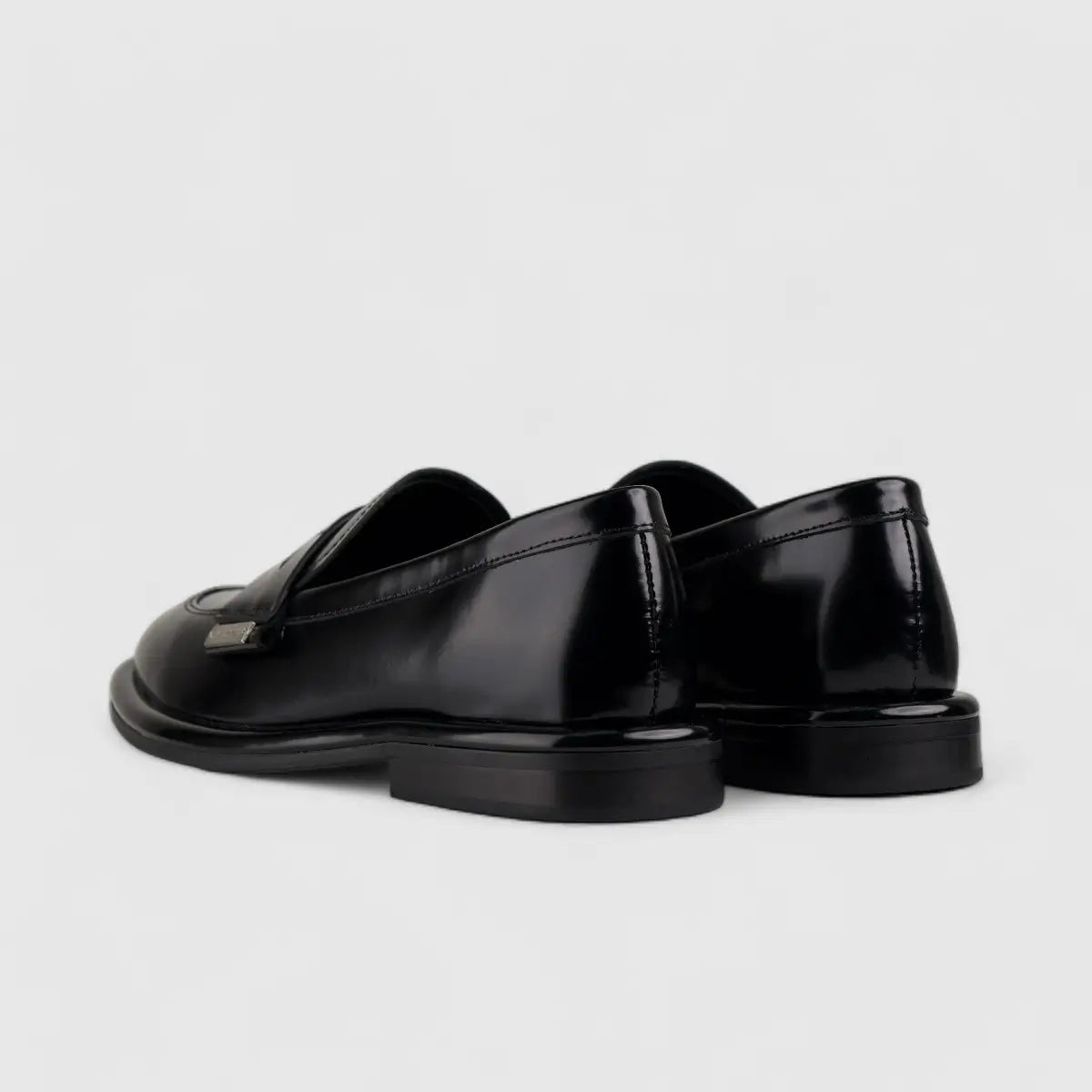 Morbido Ladies Loafers Black BIL001 Loafers | familyshoecentre