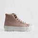 Caprio 2 Tone Statement Sneaker Boots Pink K11 Sneakers | familyshoecentre