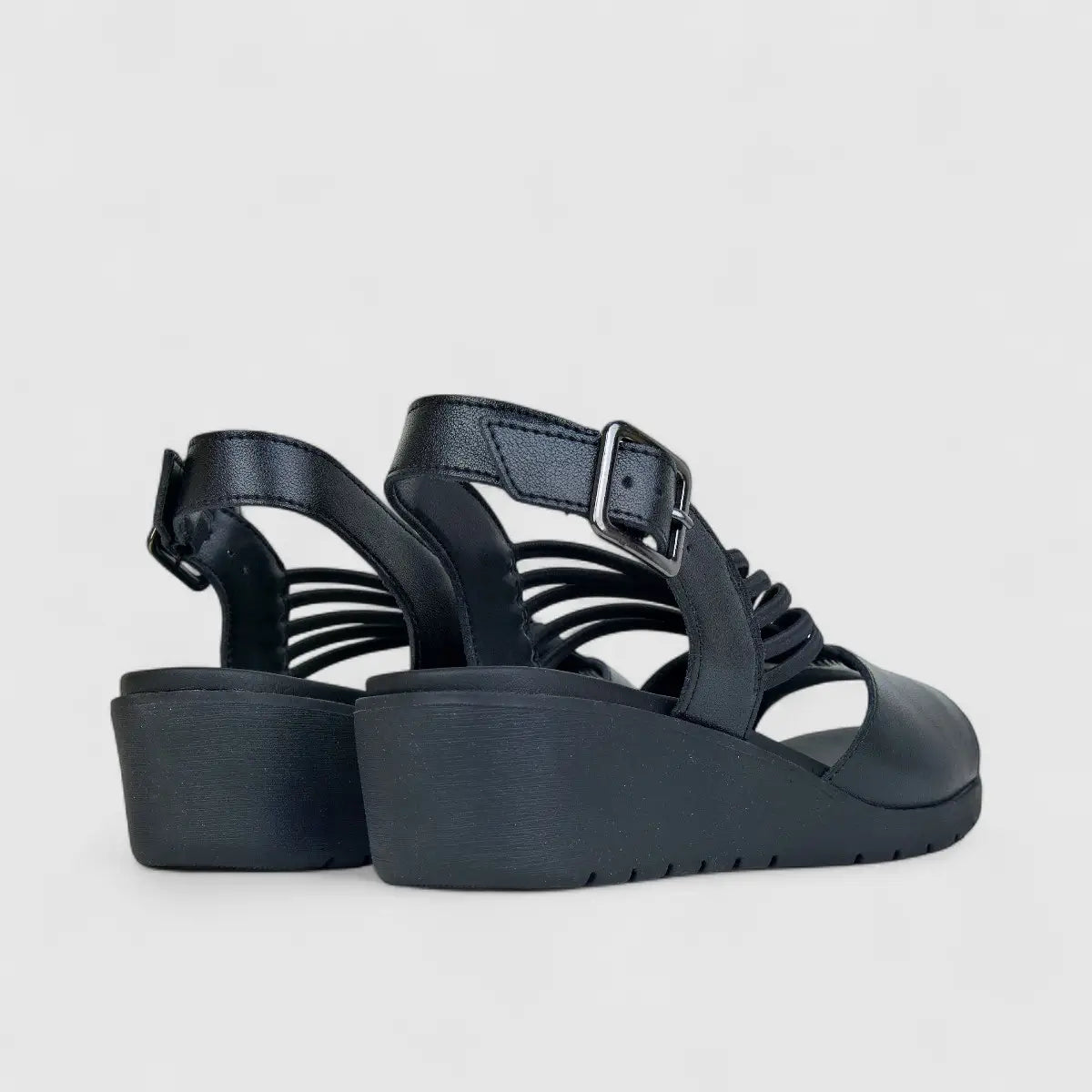 HP Ladies Comfort Wedge Everley HPL01444 Black HL263