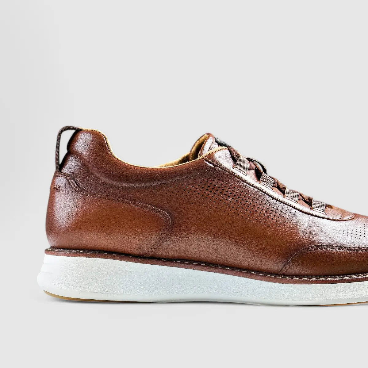 Florsheim Launch Elastic Lace Slip On Cognac 14446 FT26 Slip-ons | familyshoecentre