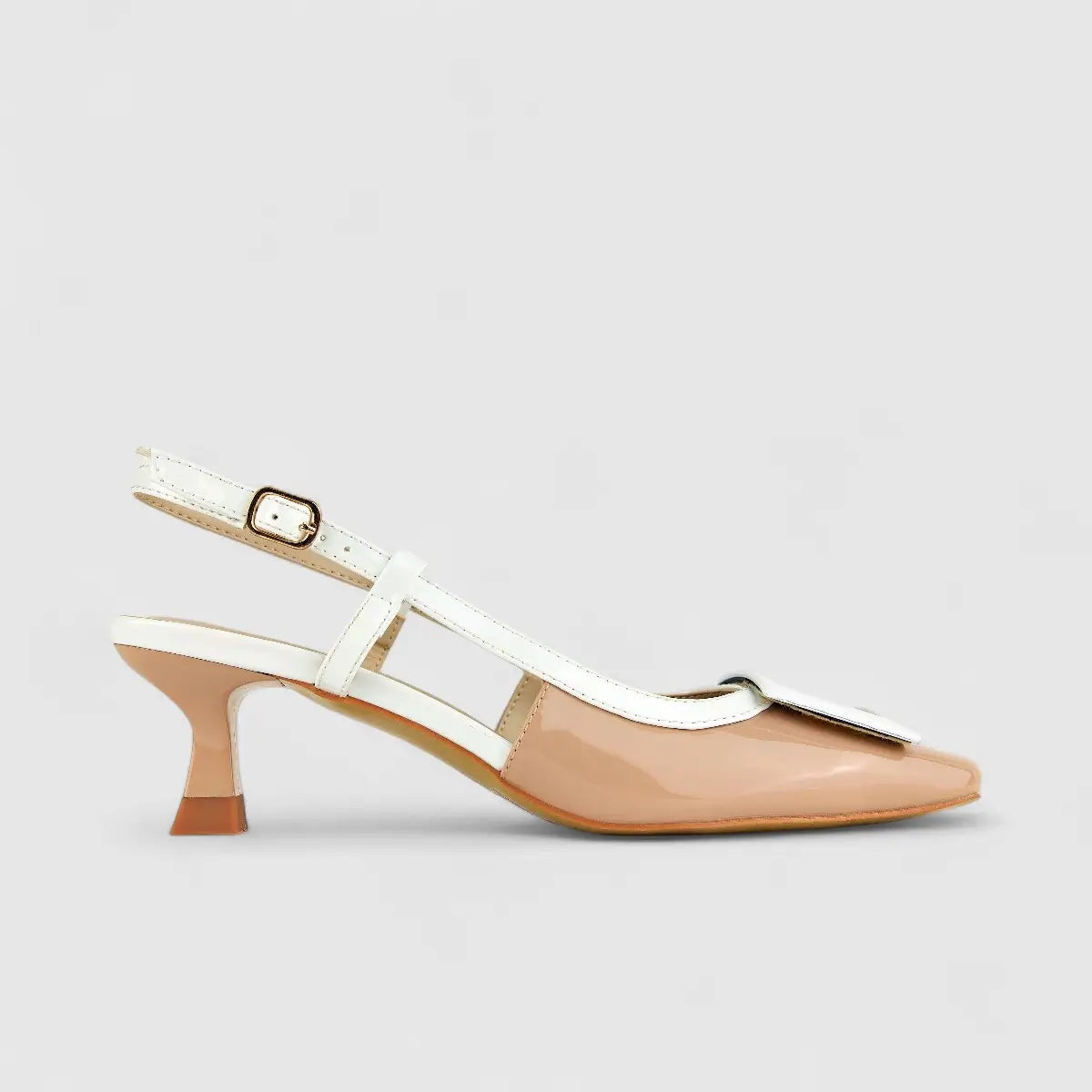 Bulbul Ladies Casual Sling Back HAR032 Beige Multi