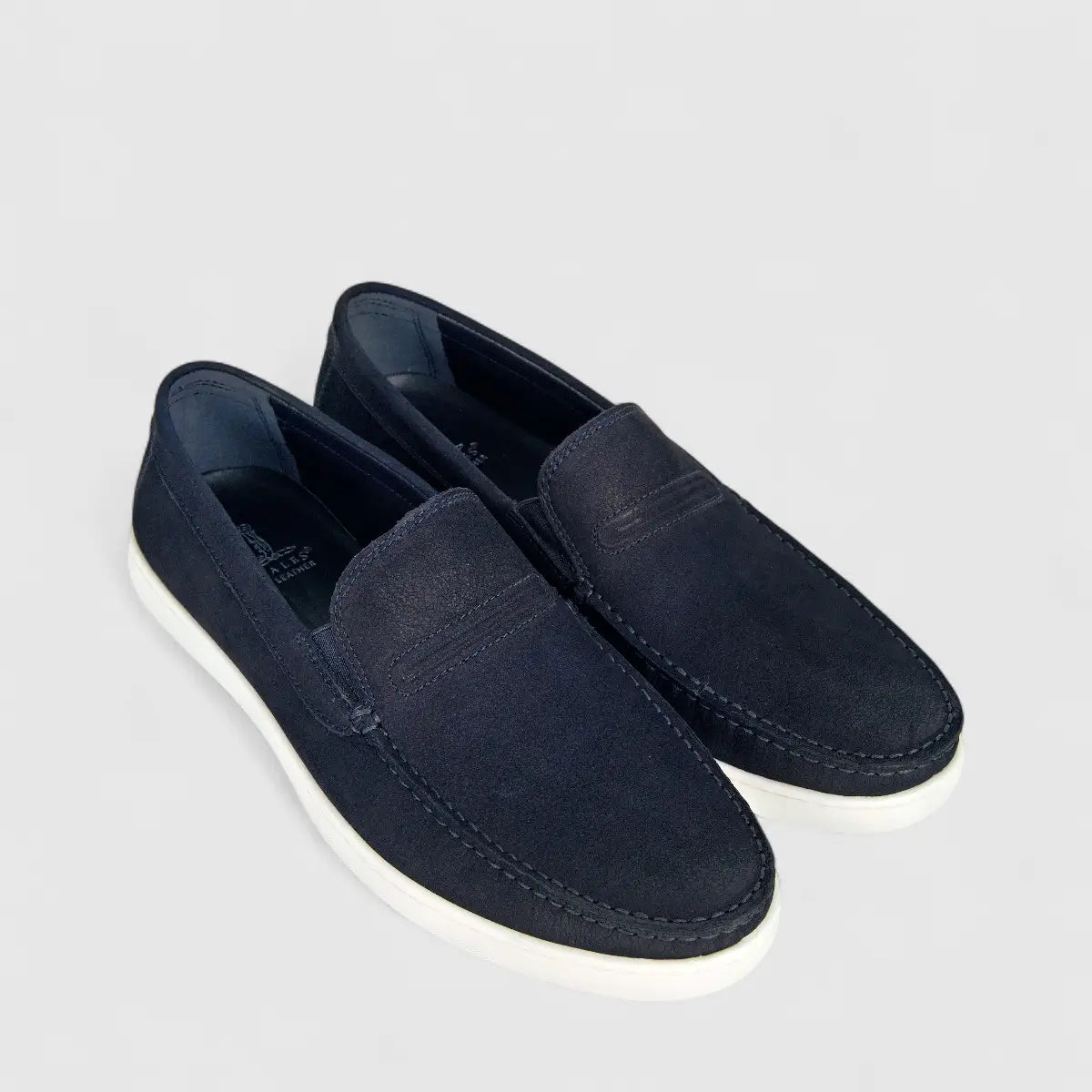 Formales Men's Leather Loafer FM2025-813 Navy FK6