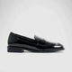 Bulbul Leather Loafers Black LAR6017 Loafers | familyshoecentre