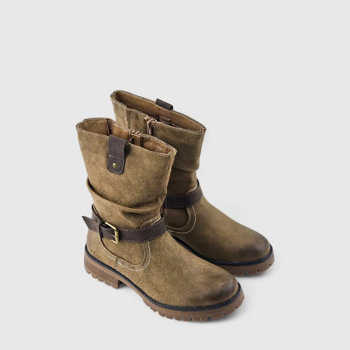 PC Boot Calda Beige 10652 Boots | familyshoecentre