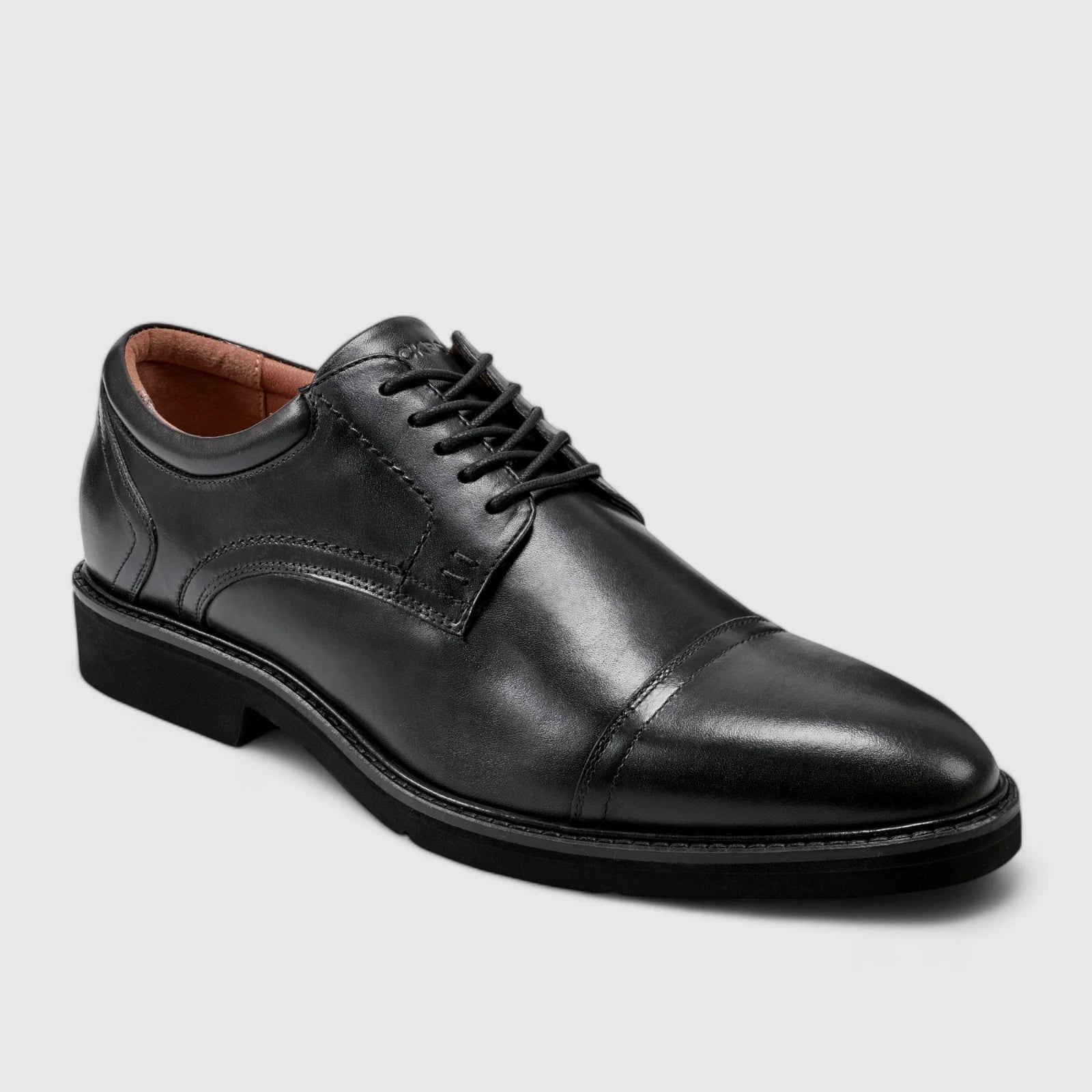 Rockport Findlay Lace Up Comfort Shoe Black Oxfords | familyshoecentre