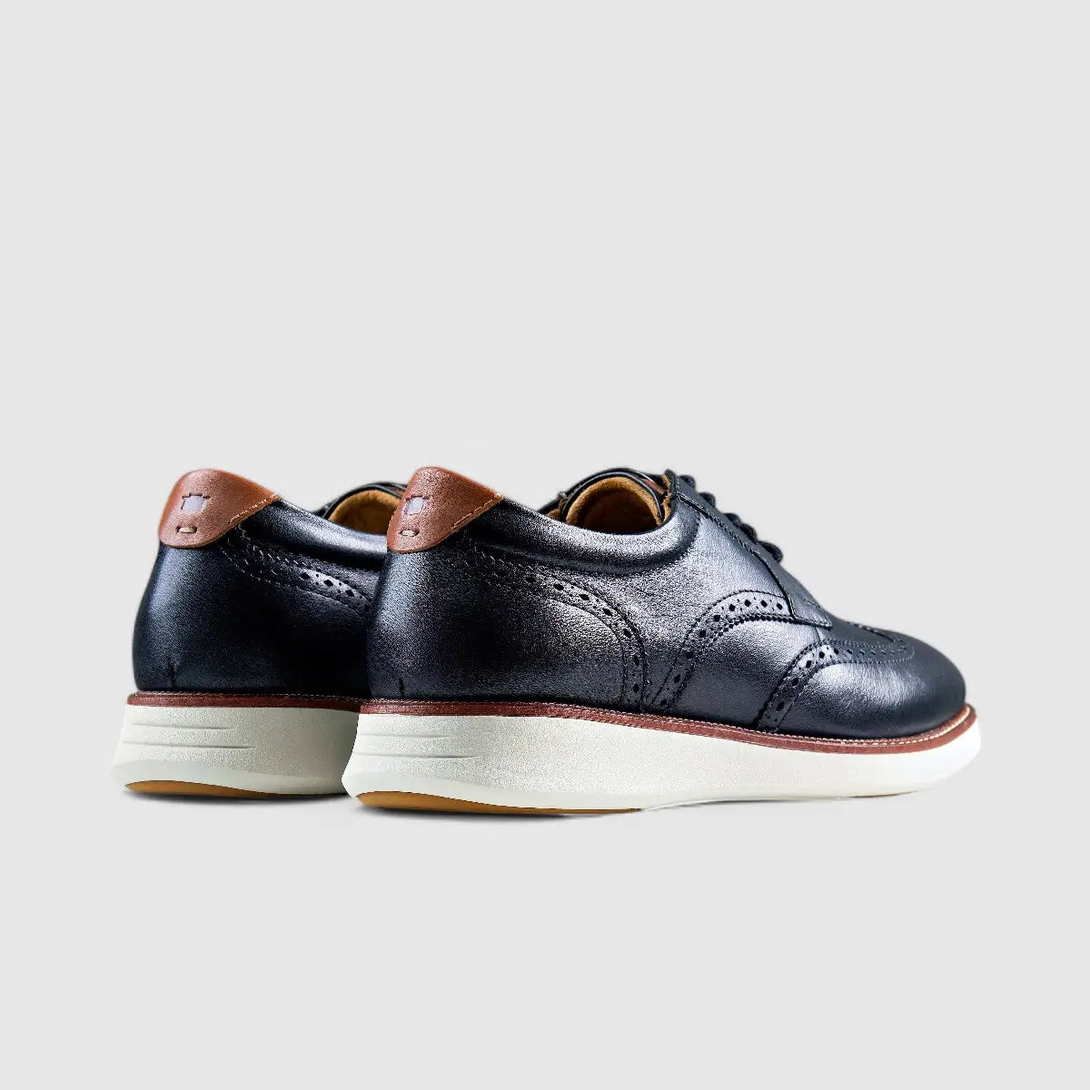 Florsheim Launch Wingtip Lace up Black 14439 FT27 Oxfords | familyshoecentre