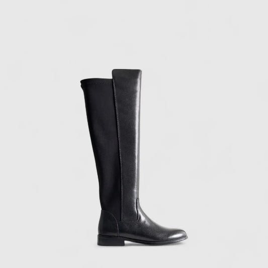 Bulbul Leather Long Boot Black LAR6009