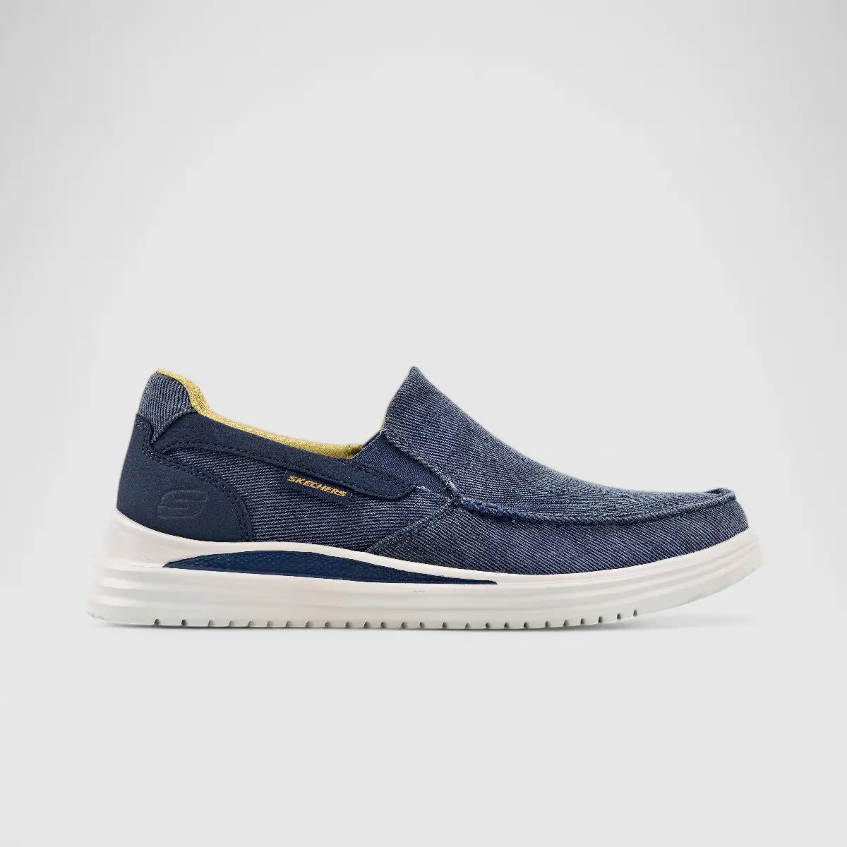 Skechers Mens Proven Navy 204785 Sneakers | familyshoecentre