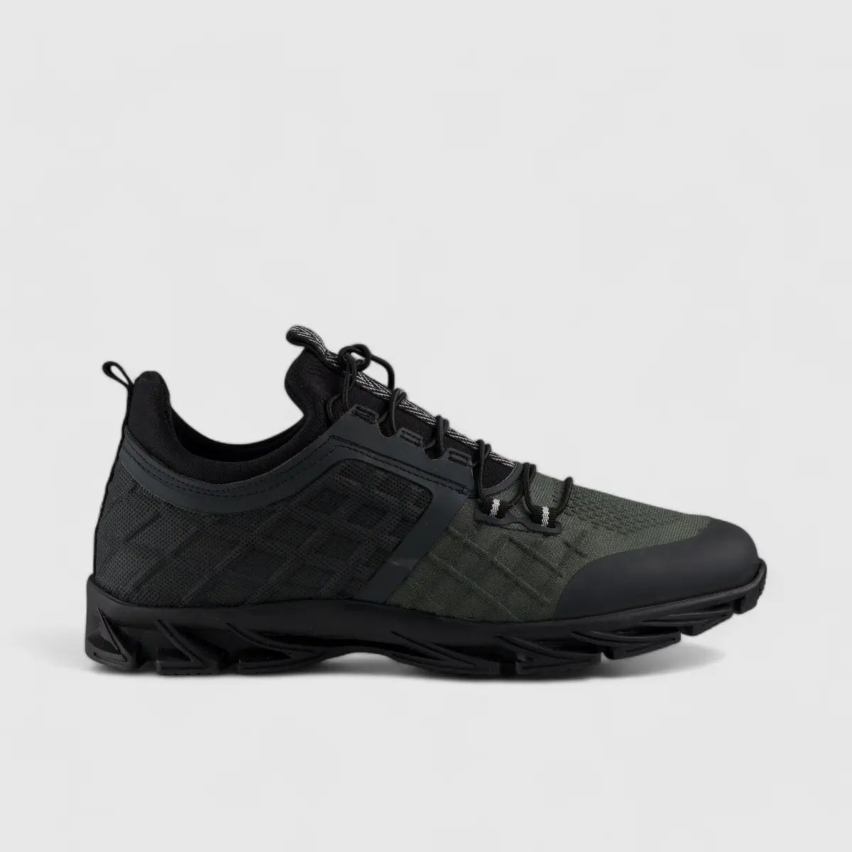 Bulletti Lace Up Sneaker Olive 10287 Sneakers | familyshoecentre