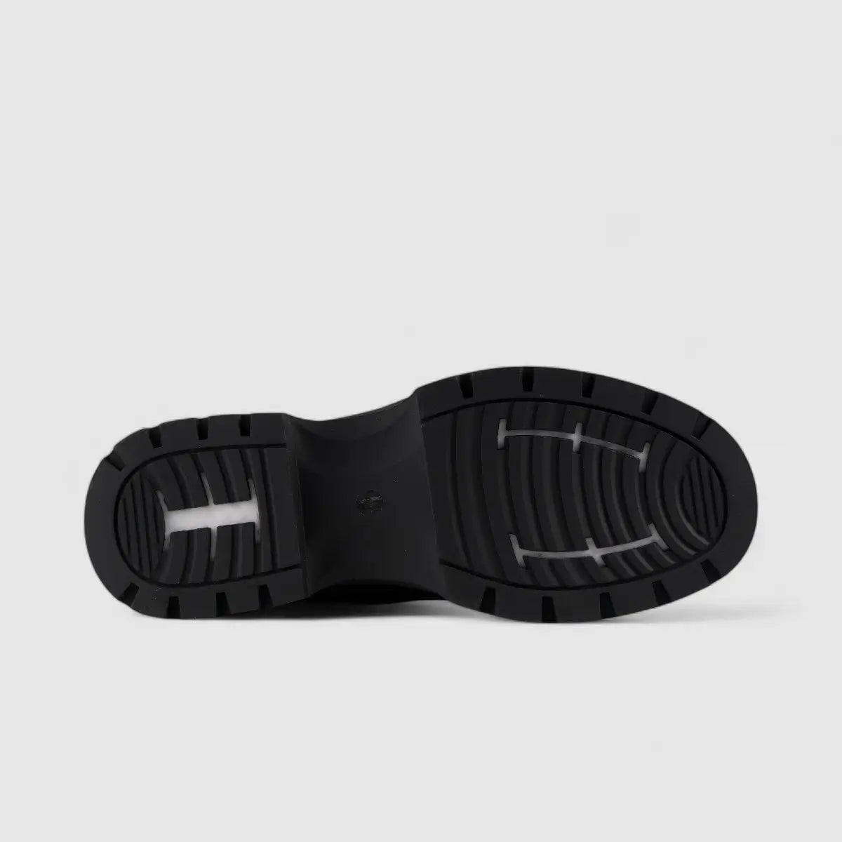 Bulletti Lace Up Chunky Sole Black 8316 Oxfords | familyshoecentre
