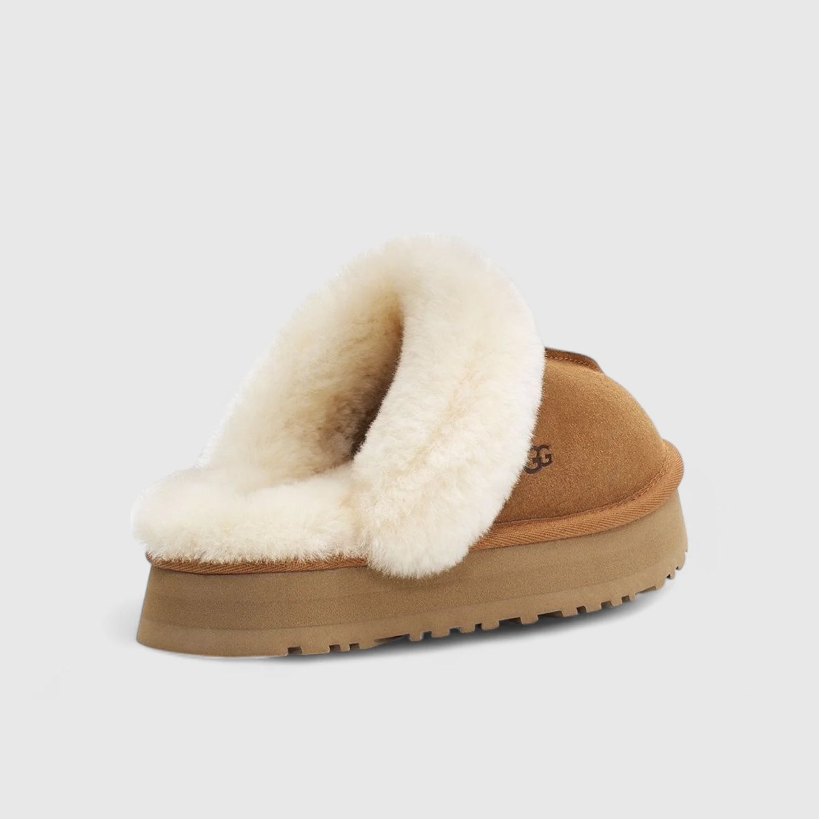 Ugg Disquette Clog 1122550 Chestnut Slides | familyshoecentre