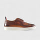 Formales Lace Up Leather Sneaker Tan 4346 FC35 Oxfords | familyshoecentre