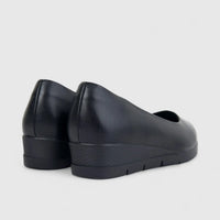Hush Puppies Soft Style Ladies Comfort Wedge Pump Hotaru SSL01614 Black SS334