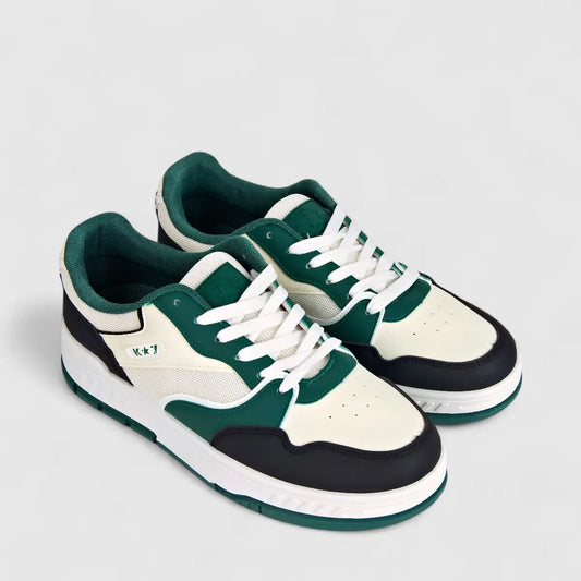Klevas Men's Sneaker K7298M Anchor White/Green KM13