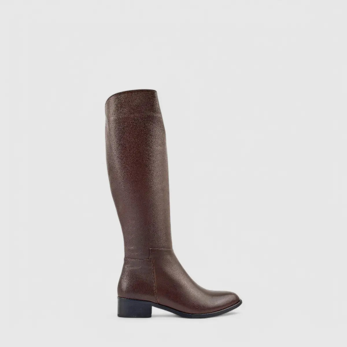 Sofia Mare Leather Boot Brown 9713 Boots | familyshoecentre