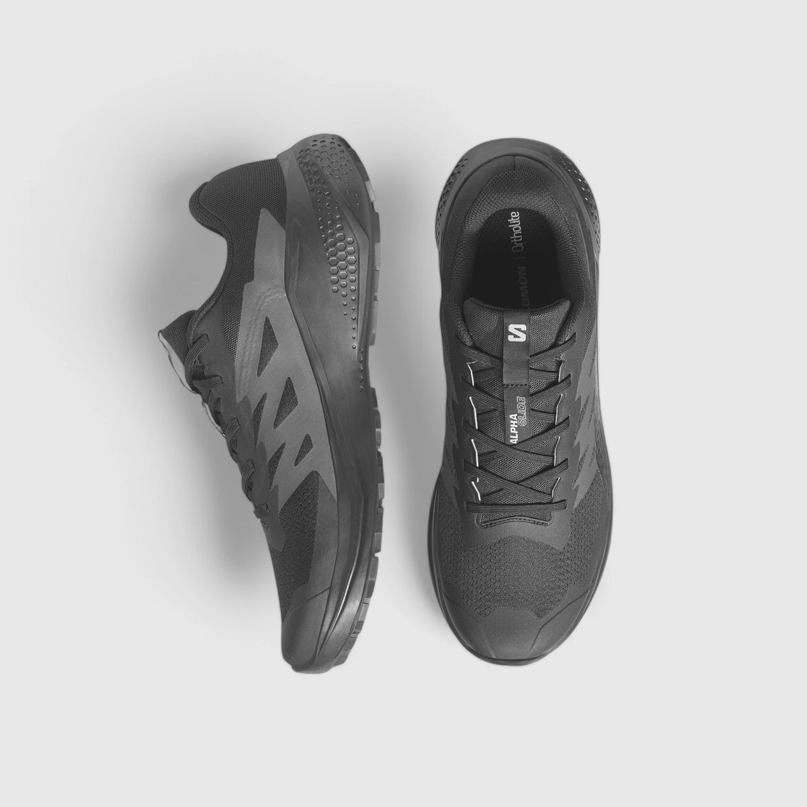 Salomon Alphaglide Black/Asphalt 479483 SL20 Sneakers | familyshoecentre