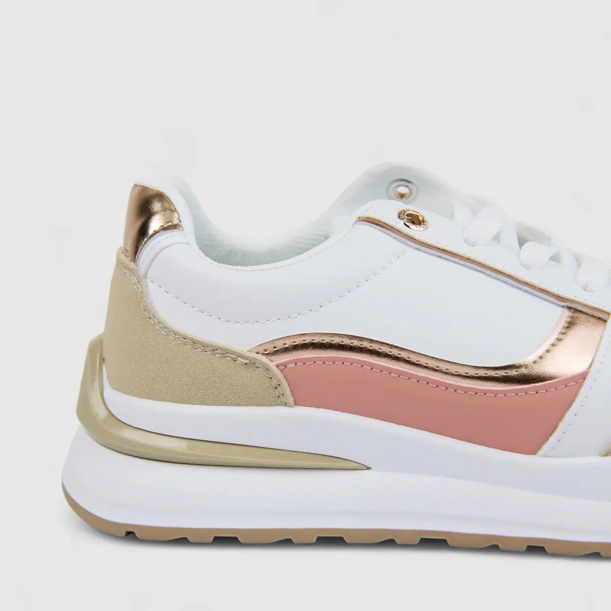 PC Ladies Casual Sneaker PCL10875 White Multi PC326