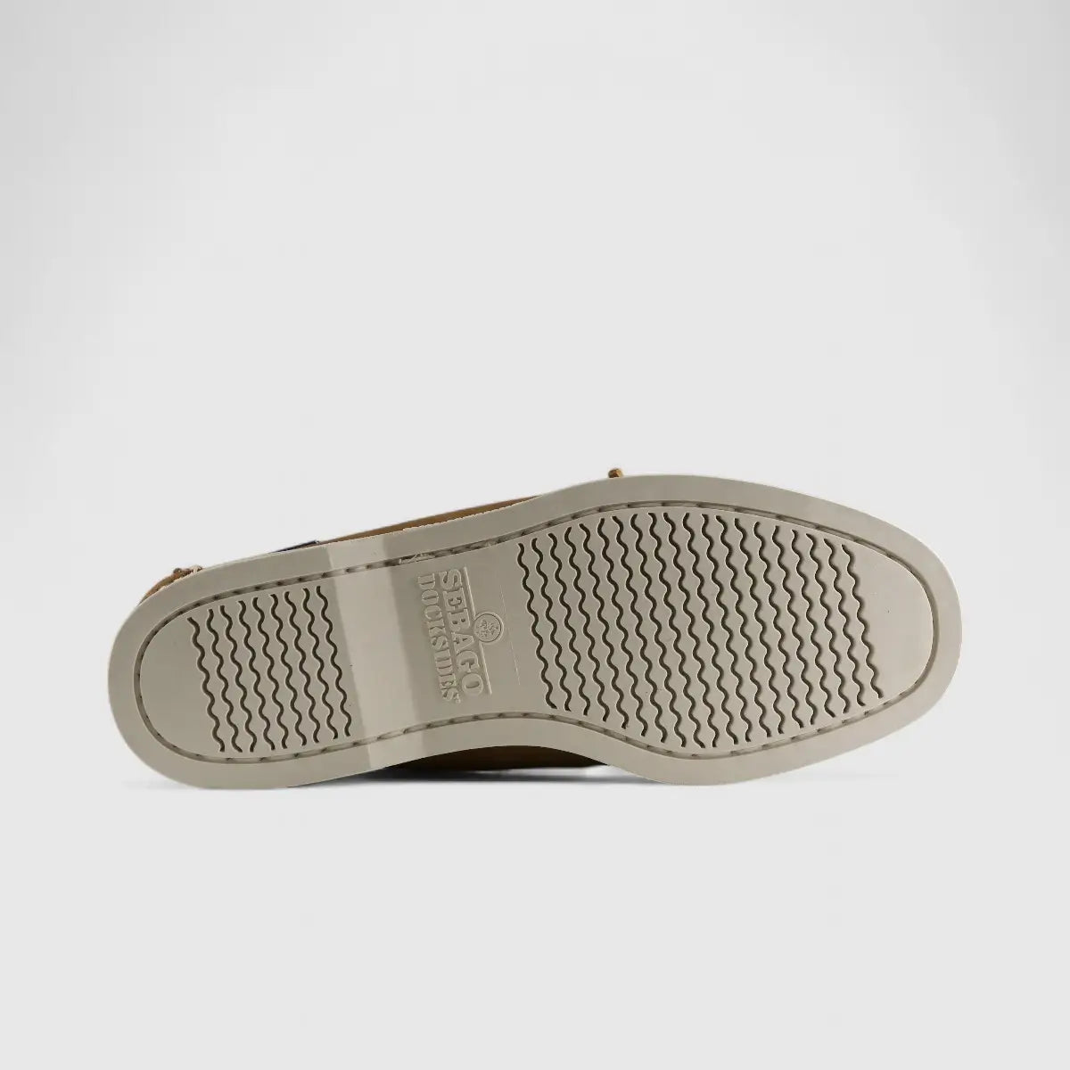Sebago Portland Spinnaker Nubuck Wax Almond Orange 7002 Loafers | familyshoecentre