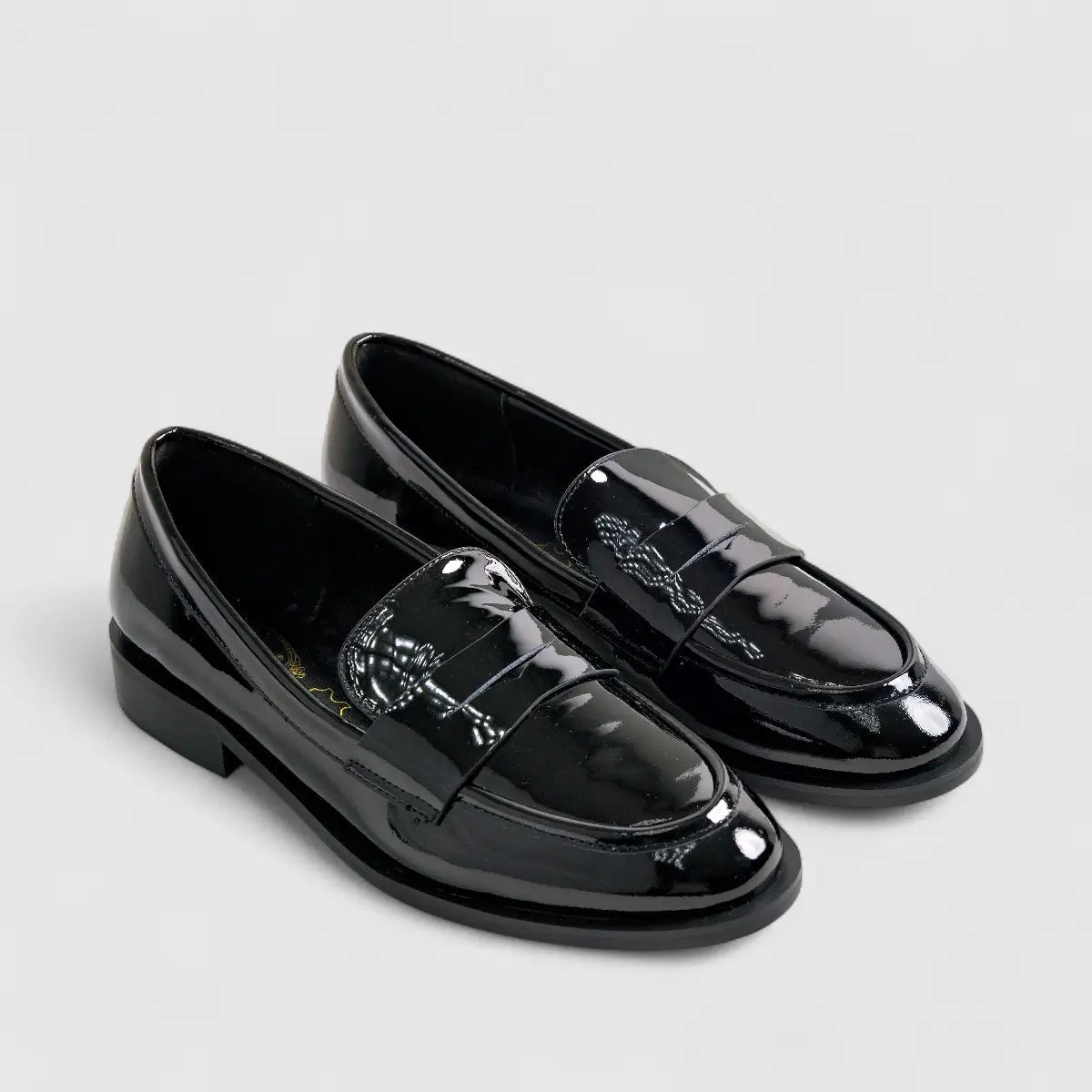 Bulbul Leather Loafers Black LAR6017 Loafers | familyshoecentre