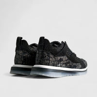 Eternal Ladies Leather Sneaker Black 1703242 Sneakers | familyshoecentre