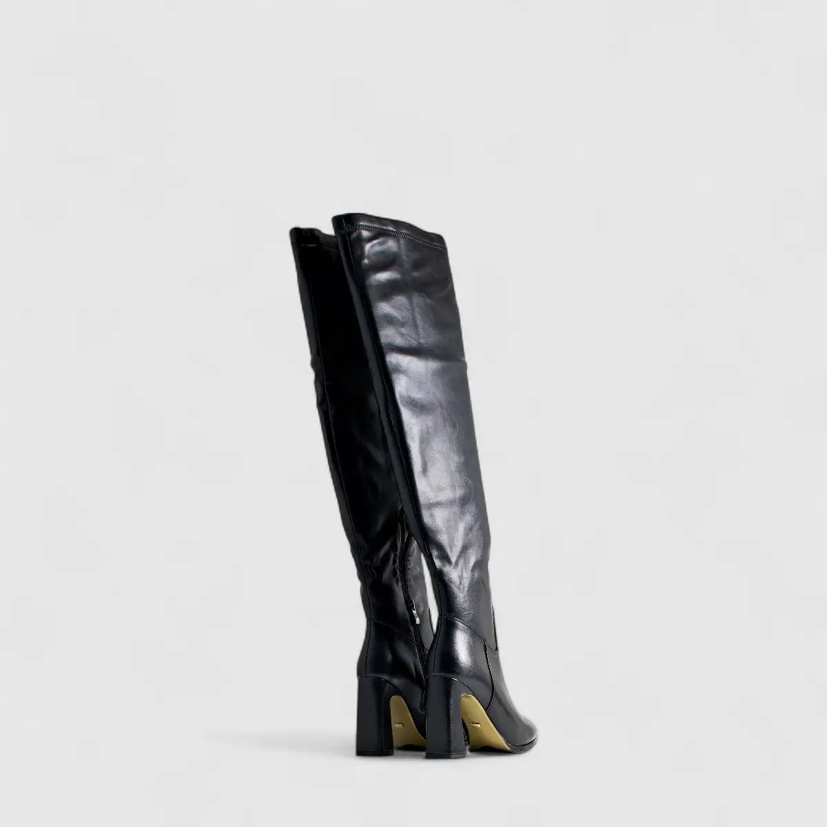 Bulbul Heel Long Boot Black CAR5039