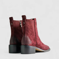 Bulbul Ankle Boot Dark Red CAR5040 Boots | familyshoecentre