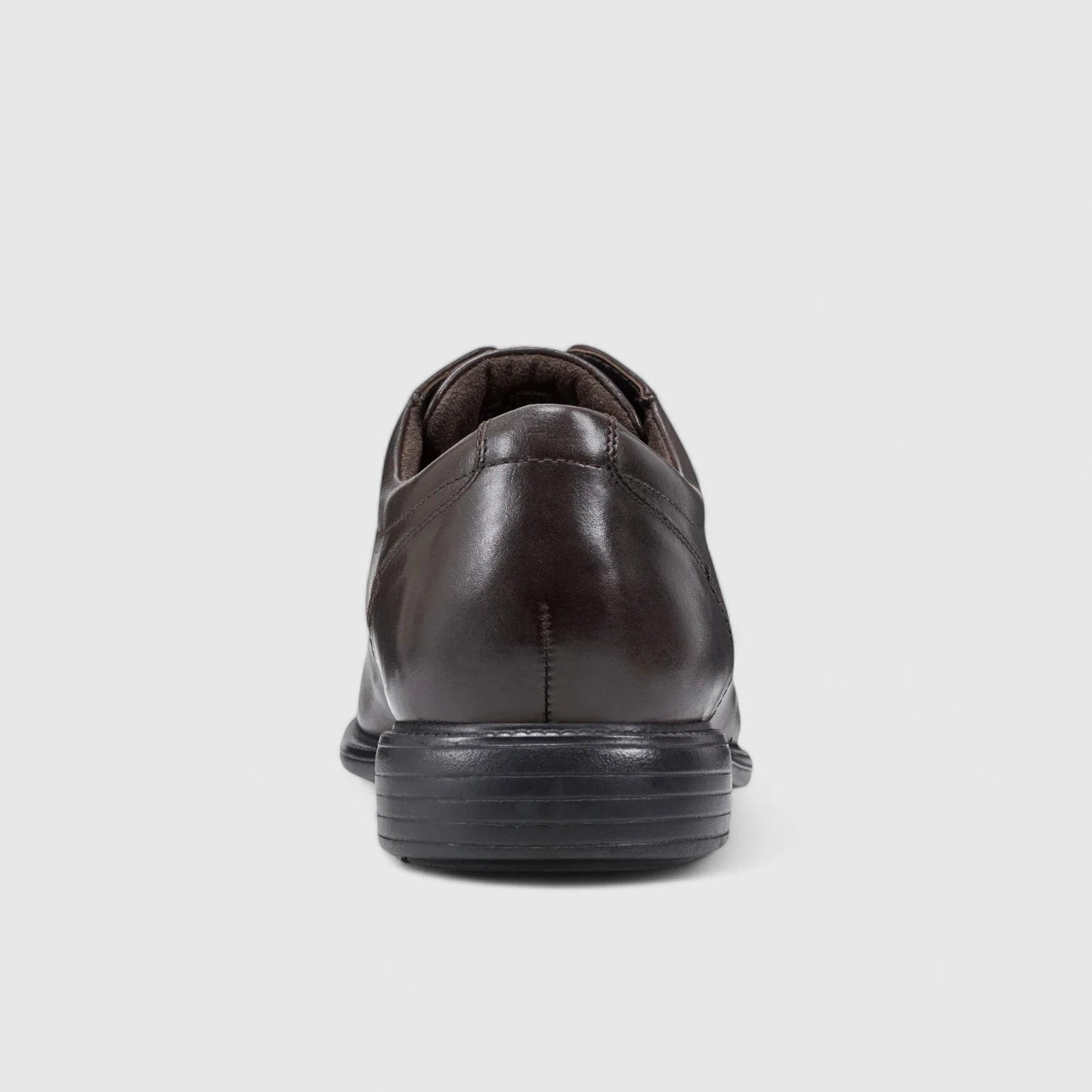 Rockport Charles Road Plain Toe Lace Up Comfort Shoe Brown Oxfords | familyshoecentre