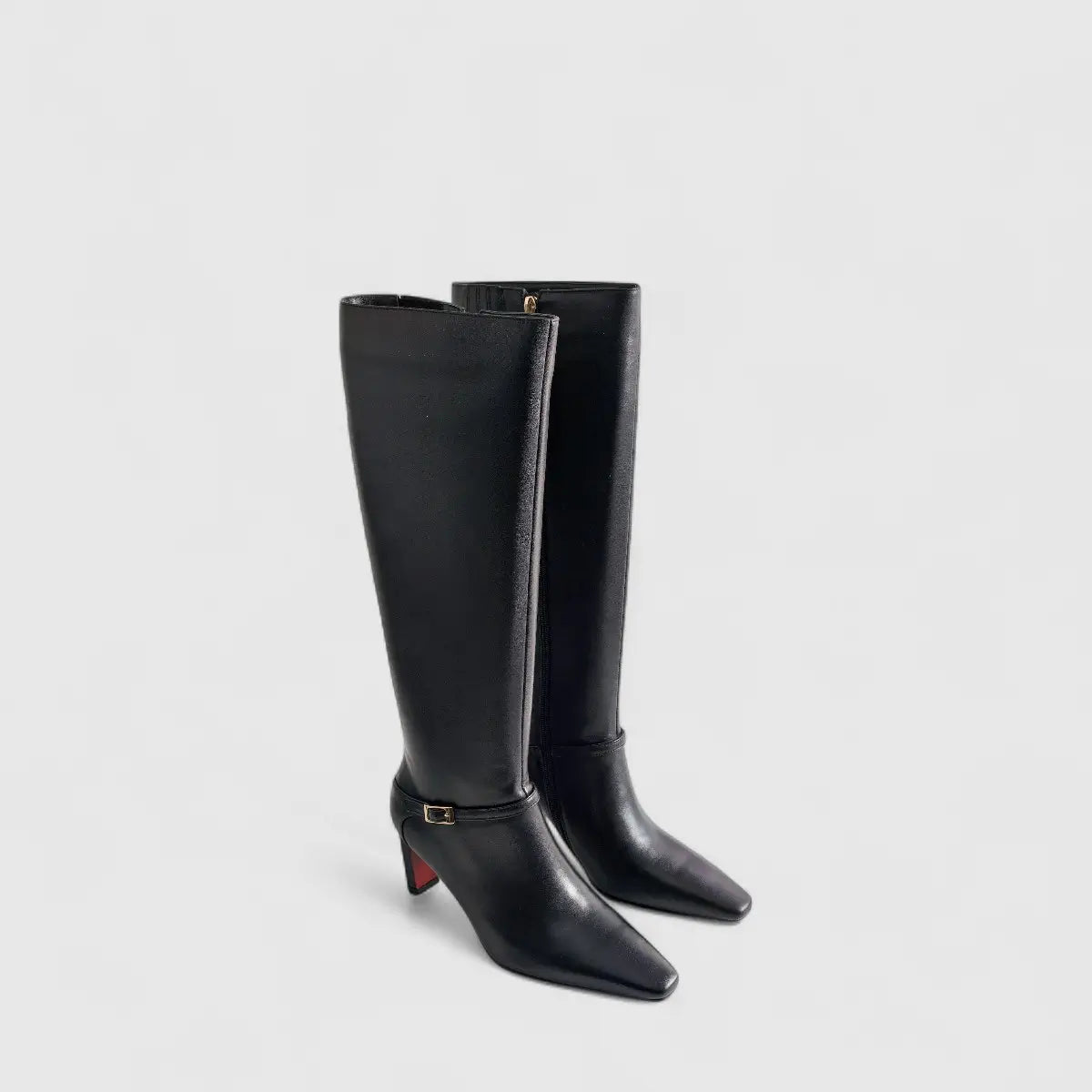 Bulbul Leather Long Boot Black LAR6024 Boots | familyshoecentre